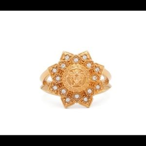 Versace Medusa and Crystal Ring